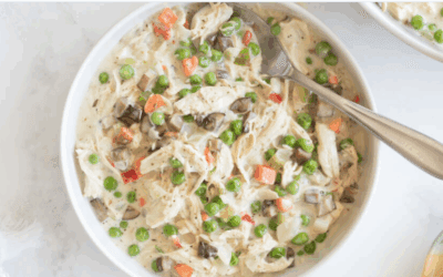 Healthier Chicken Pot Pie