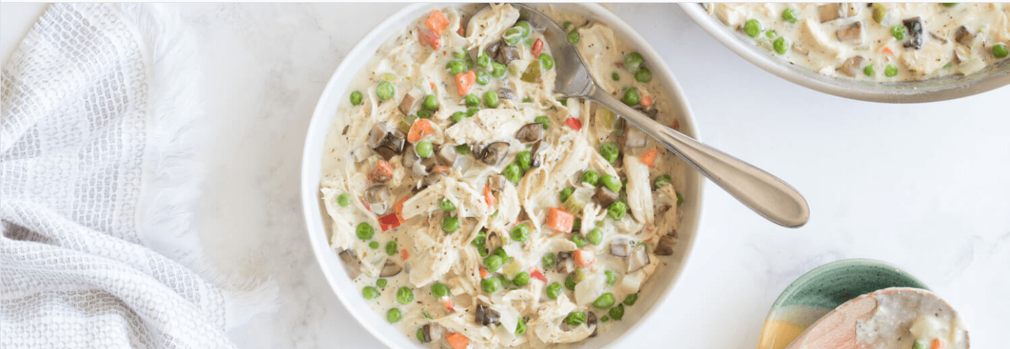 Healthier Chicken Pot Pie