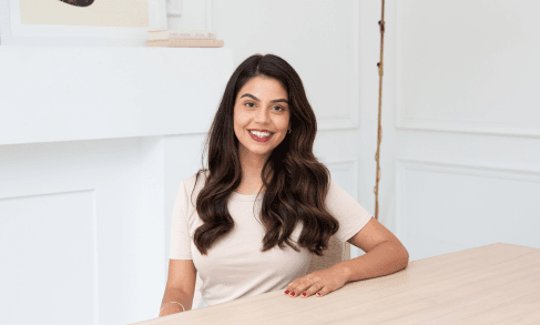 woman standing cartoon